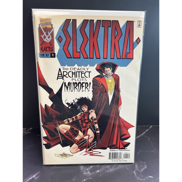 Other - Elektra‎ #4 Vol. 1 1997 Marvel Comics 1st App 7.0 Comic Book M49-70